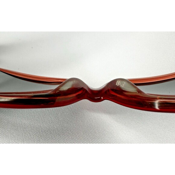 ELLE EL18884 Women's Full Frame Trendy Oval Designer Sunglasses 58-16-130 Red - Picture 9 of 9